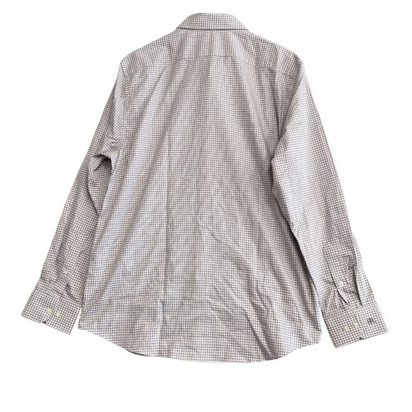 NEW Banana Republic Men's XL Slim Fit Checkered Dress Shirt Button down - Picture 5 of 8